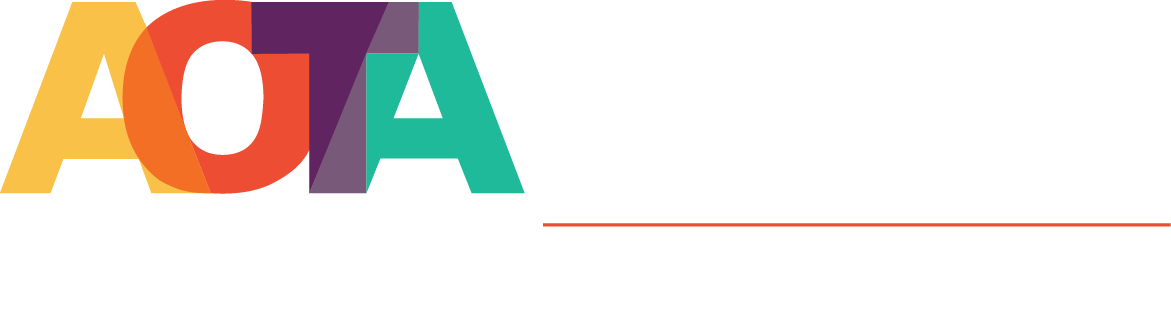 AOTA Logo (White)